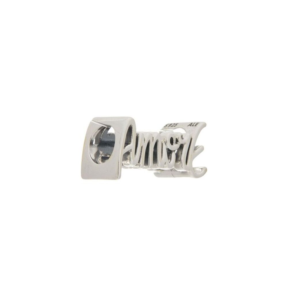 Pandora Moments Silver Amore Script Charm